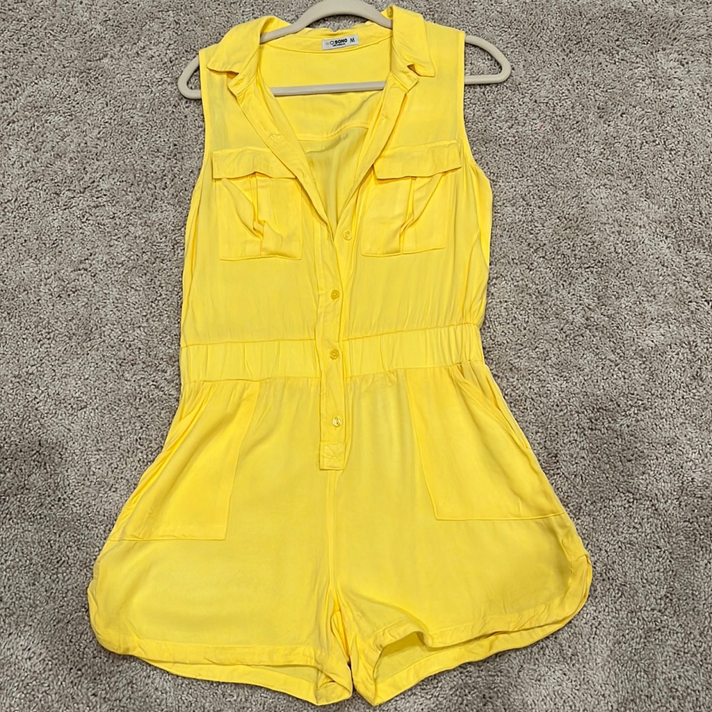 Buttoned Romper